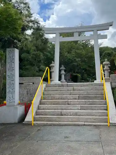 建勲神社の鳥居