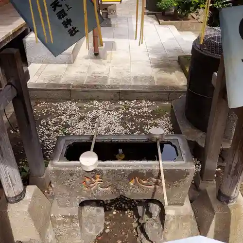 押上天祖神社の手水舎