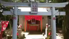 森稲荷大明神の鳥居