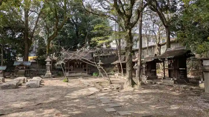 離宮八幡宮の末社・摂社