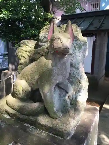 宿大神社の狛犬