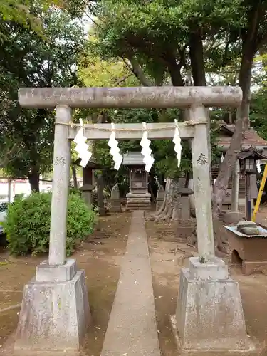 豊玉氷川神社の末社