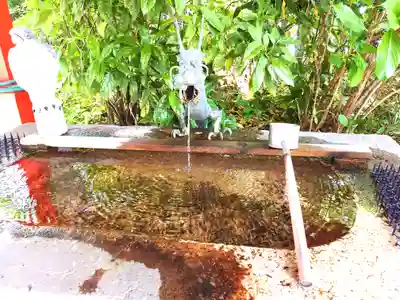函館厳島神社の手水舎