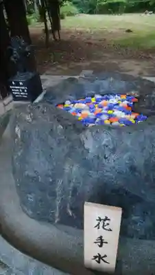 月寒神社の手水舎