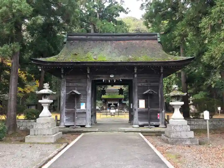 若狭姫神社(若狭彦神社下社)の山門・神門