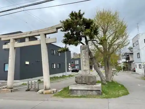 亀田八幡宮の鳥居