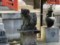 倭文神社の狛犬