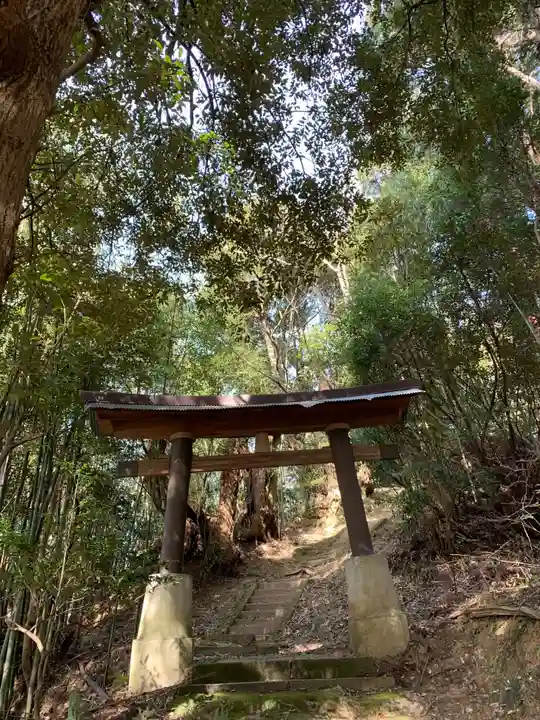 都波岐神社の鳥居