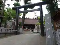 高円寺氷川神社の鳥居