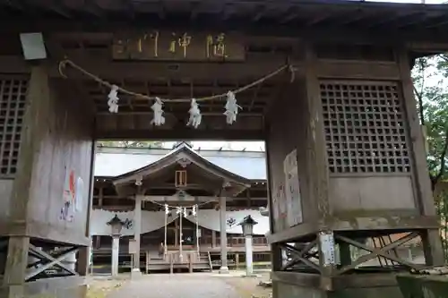 王宮伊豆神社の山門・神門