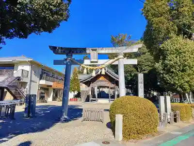 神明神社の鳥居