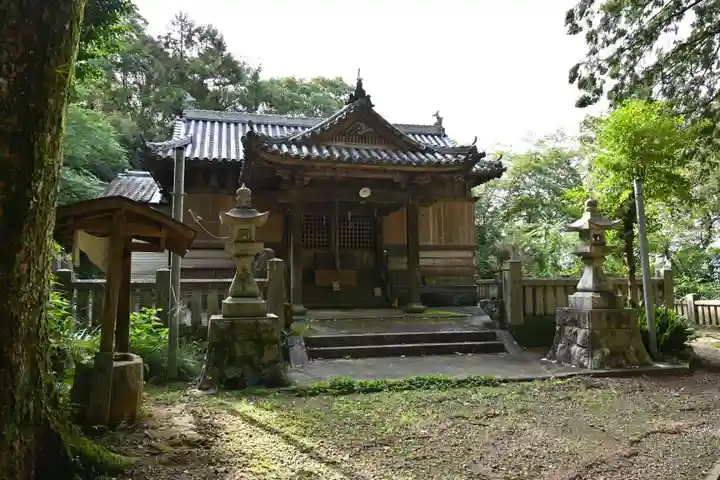 白鳥神社の本殿・本堂