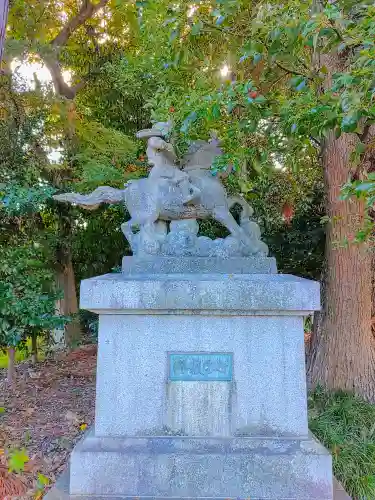 神明社（祖父江神明社）の像