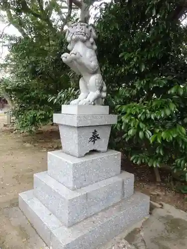 八剣神社の狛犬