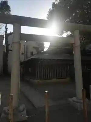 市ノ坪神社の鳥居