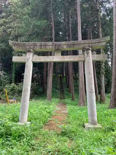 稲荷神社の鳥居