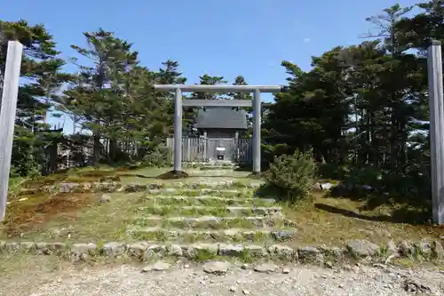 弥山神社（天河大辨財天社奥宮）の鳥居