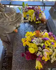 滑川神社 - 仕事と子どもの守り神の手水