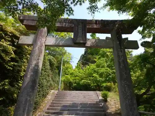 仁比山神社の鳥居