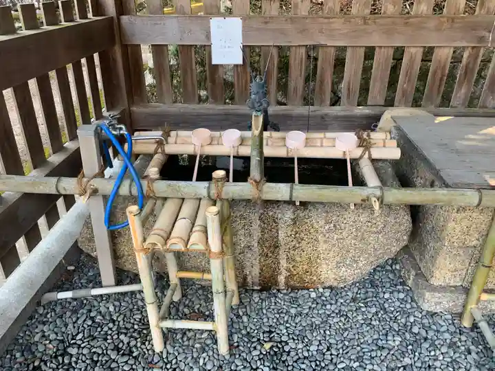 花垣神社の手水舎