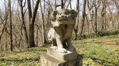 浦臼神社の狛犬