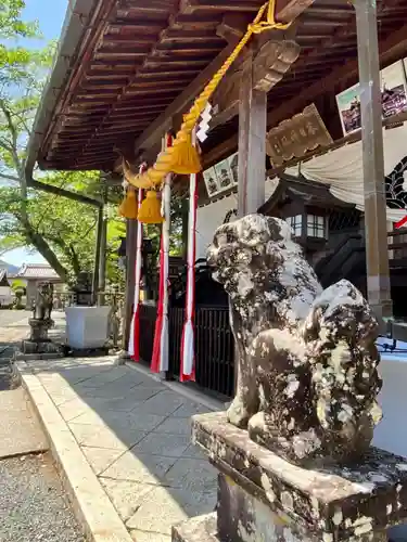 篠山春日神社の狛犬