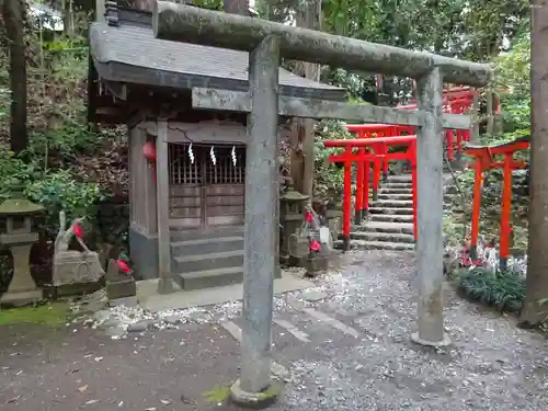 白笹稲荷神社の末社・摂社