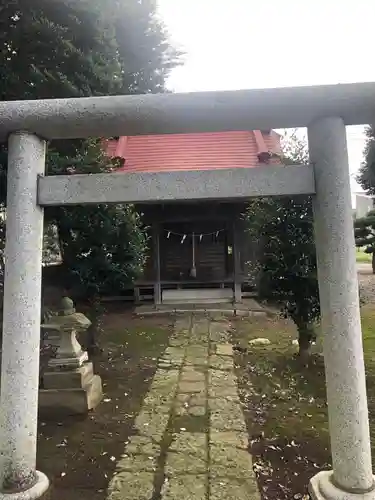 稲荷神社の鳥居