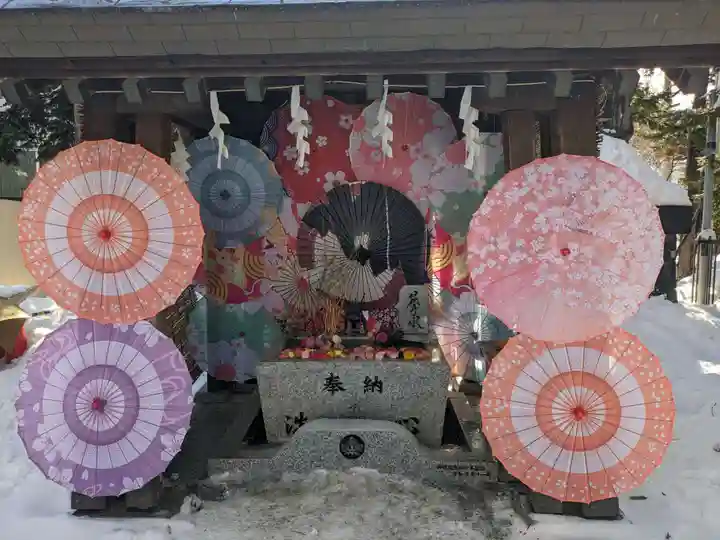 札幌諏訪神社の手水舎