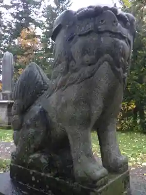 雨龍神社の狛犬