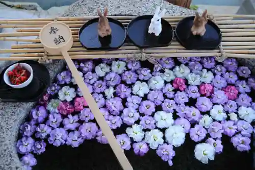 阿邪訶根神社の手水