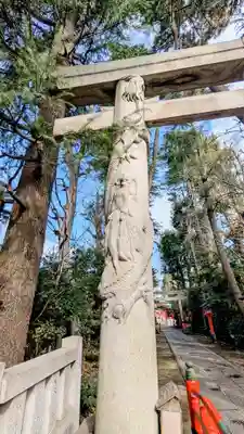 馬橋稲荷神社の鳥居