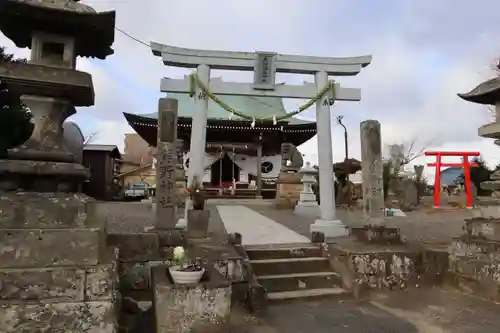 熊野福藏神社の鳥居
