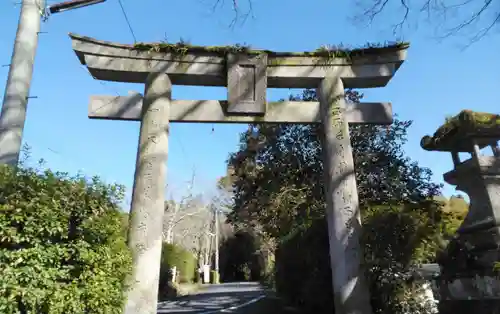 大原八幡宮の鳥居