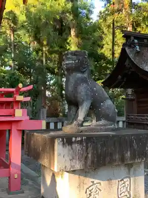 日吉神社の狛犬