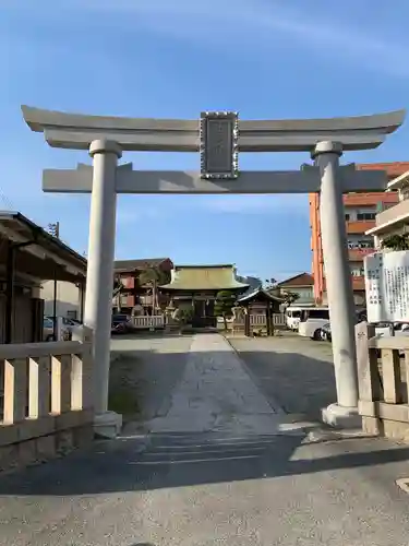 穂蓼八幡神社の鳥居