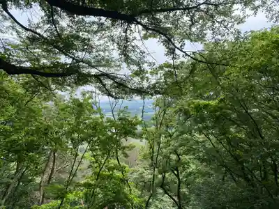 三毳神社（奥宮）の景色