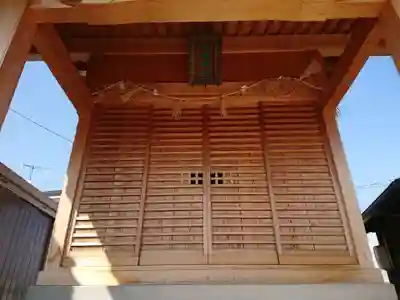 御鍬神社の本殿・本堂