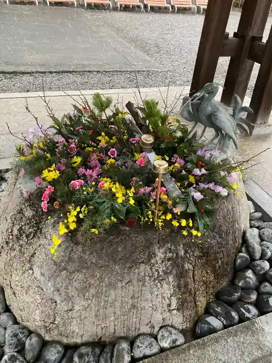 白鷺神社の手水舎
