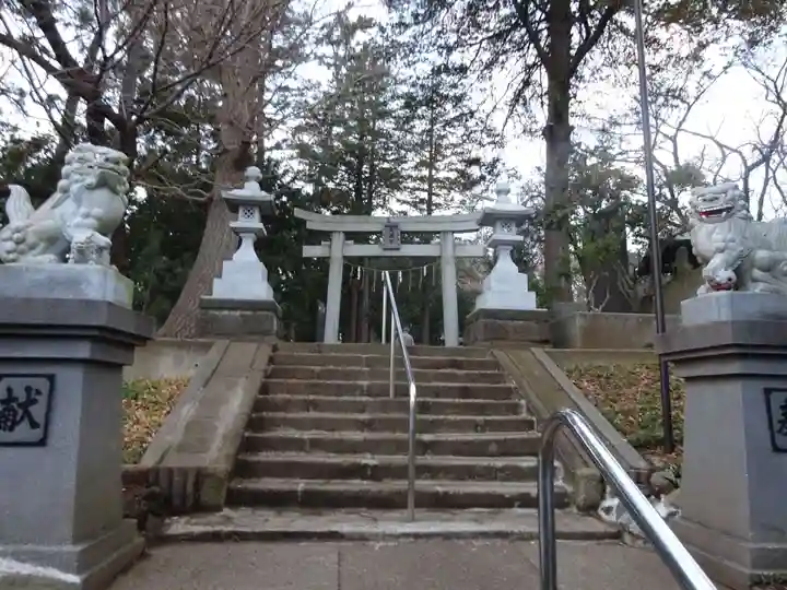 長後天満宮の鳥居