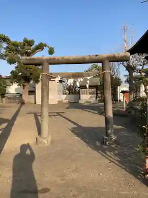 八幡神社の鳥居