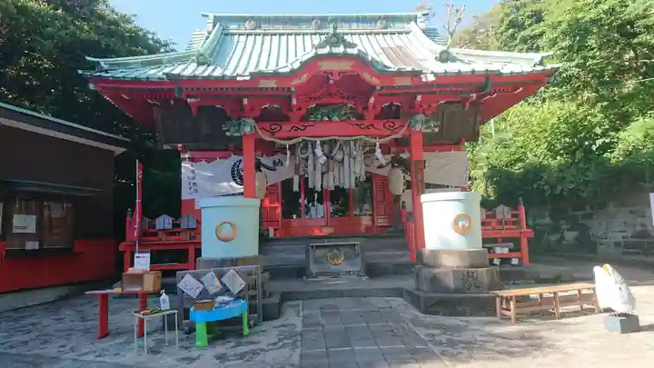 海南神社の本殿・本堂