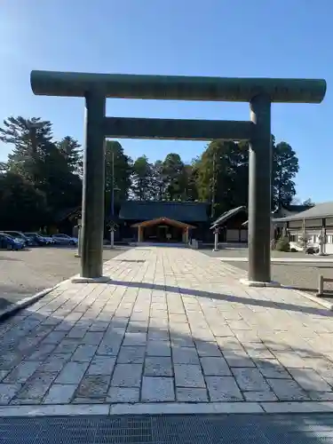 石川護國神社の鳥居