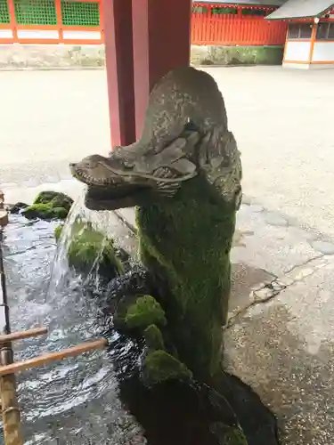 霧島神宮の手水舎
