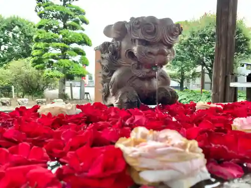 境香取神社の手水舎