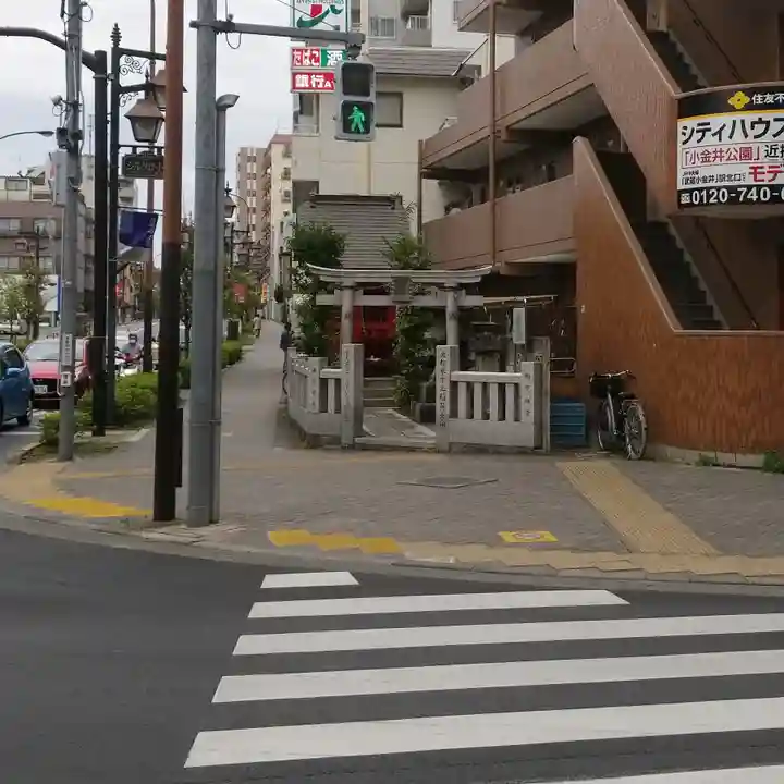 大松木下之稲荷大神の鳥居