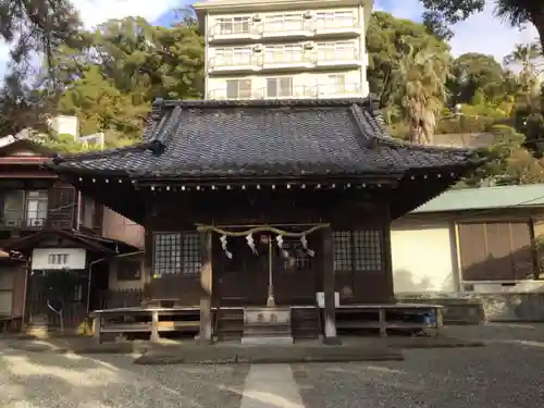 湯前神社の本殿・本堂