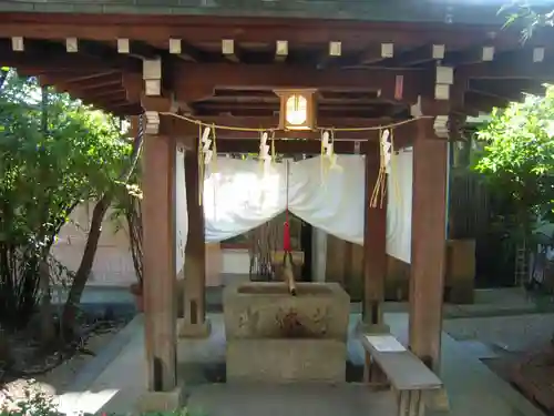 堀越神社の手水