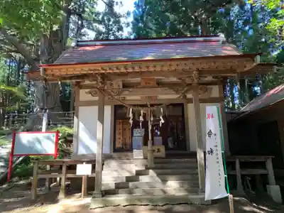 戸隠神社の本殿・本堂