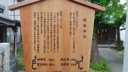 胡録神社の歴史